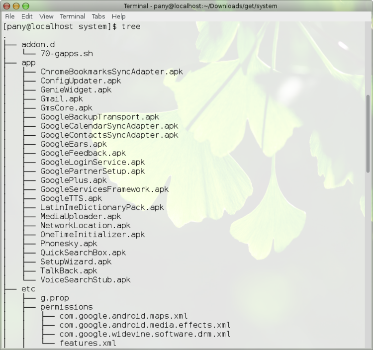 GAPPs-tree